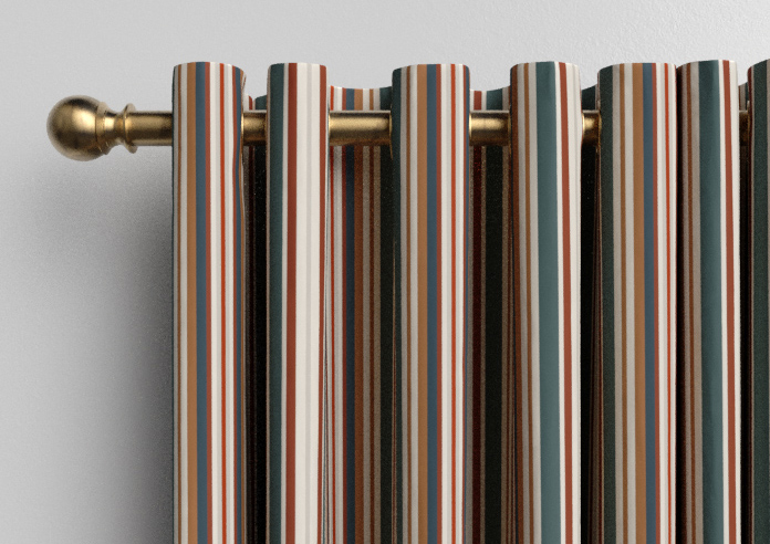 The British Stripe Co. Elizabeth, Teignbridge No.1 - Made to Measure Curtains - Image 12